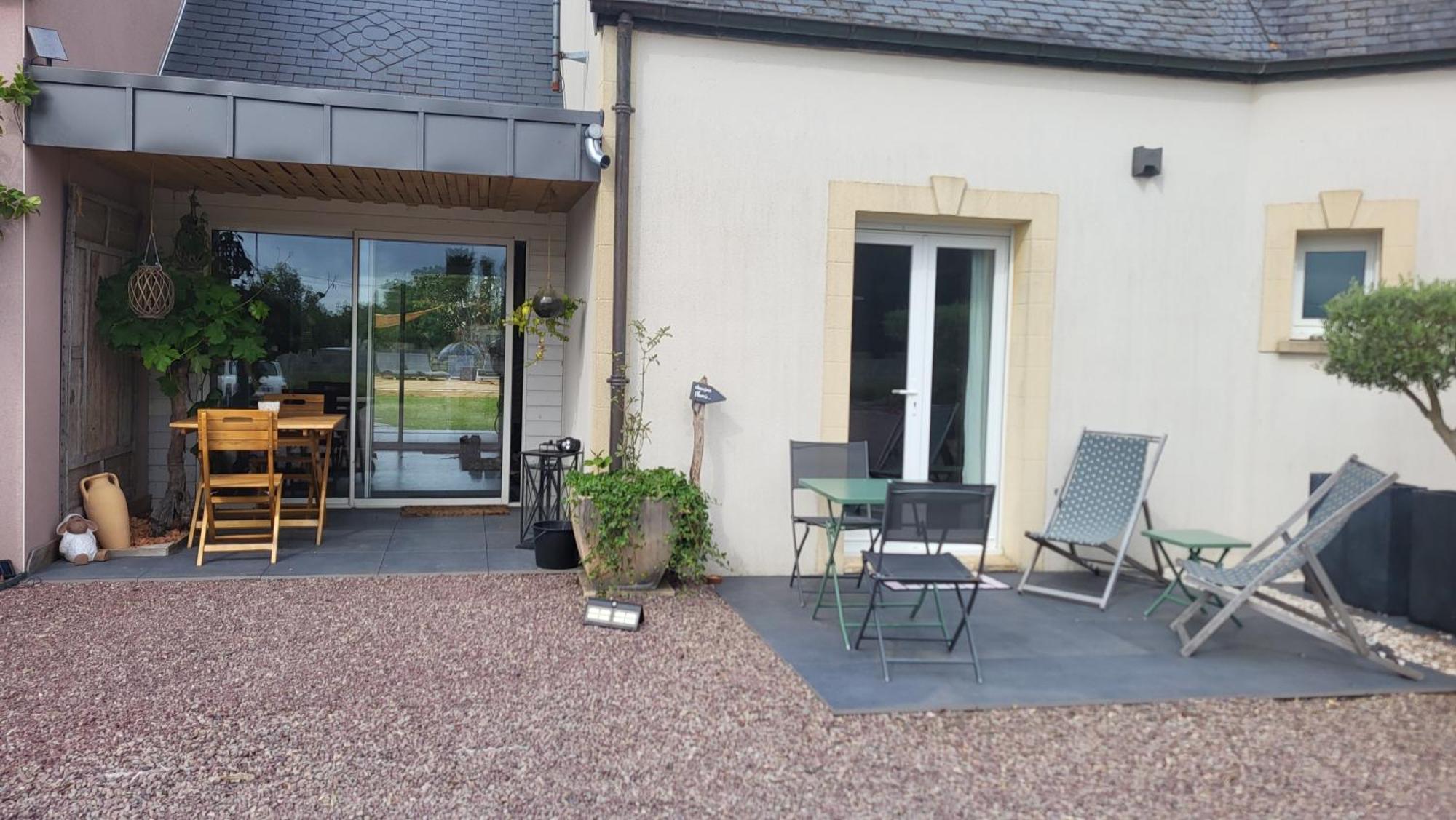 Bed and Breakfast Le Coup De Foudre Le Molay-Littry Exterior foto